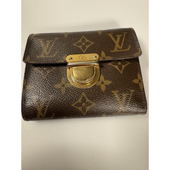 Louis Vuitton Portefeuille Koala Monogram Folding Compact Wallet Vintage Propane - Picture 2 of 16